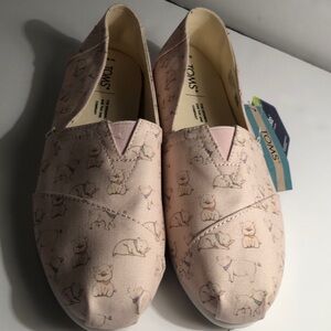 Toms Pink Year of the Pig shoes